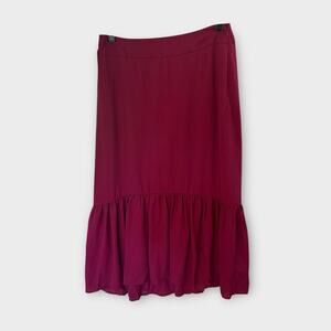 NEW Paris Sunday midi tiered skirt